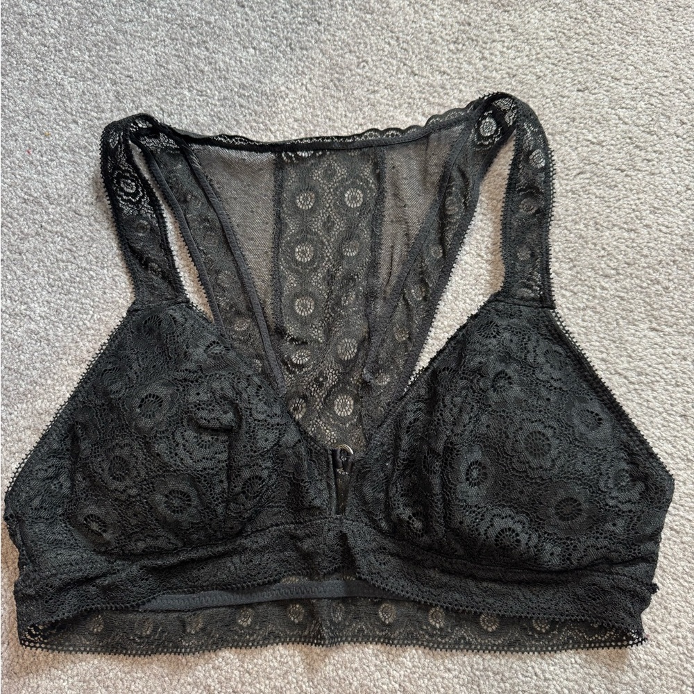 Aerie Black Lace Bralette